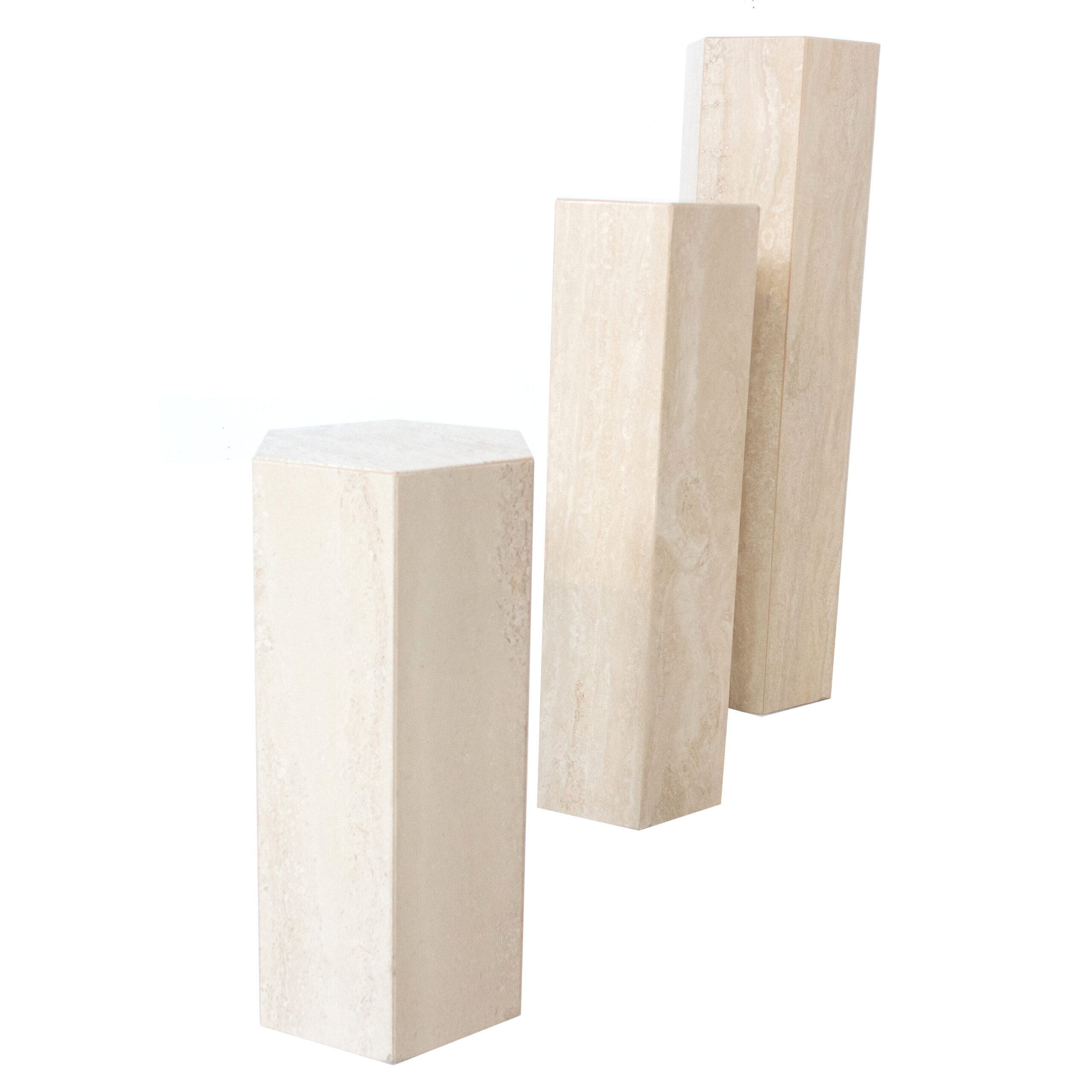 3 coloms travertine