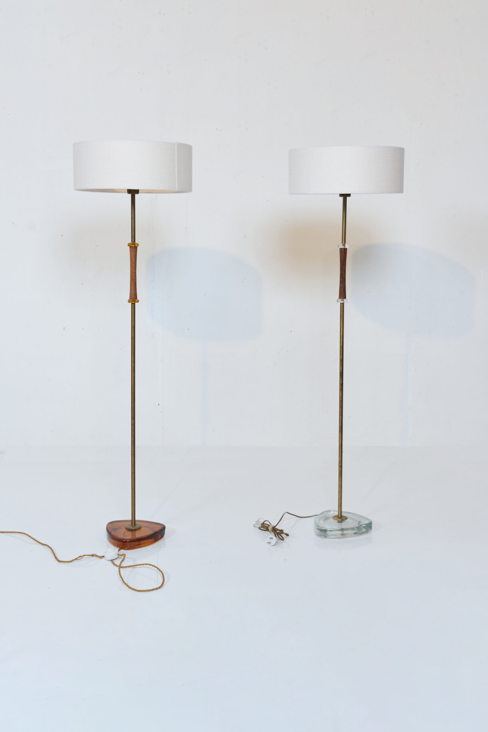 Pair of  floor lamps by Carl Fagerlund