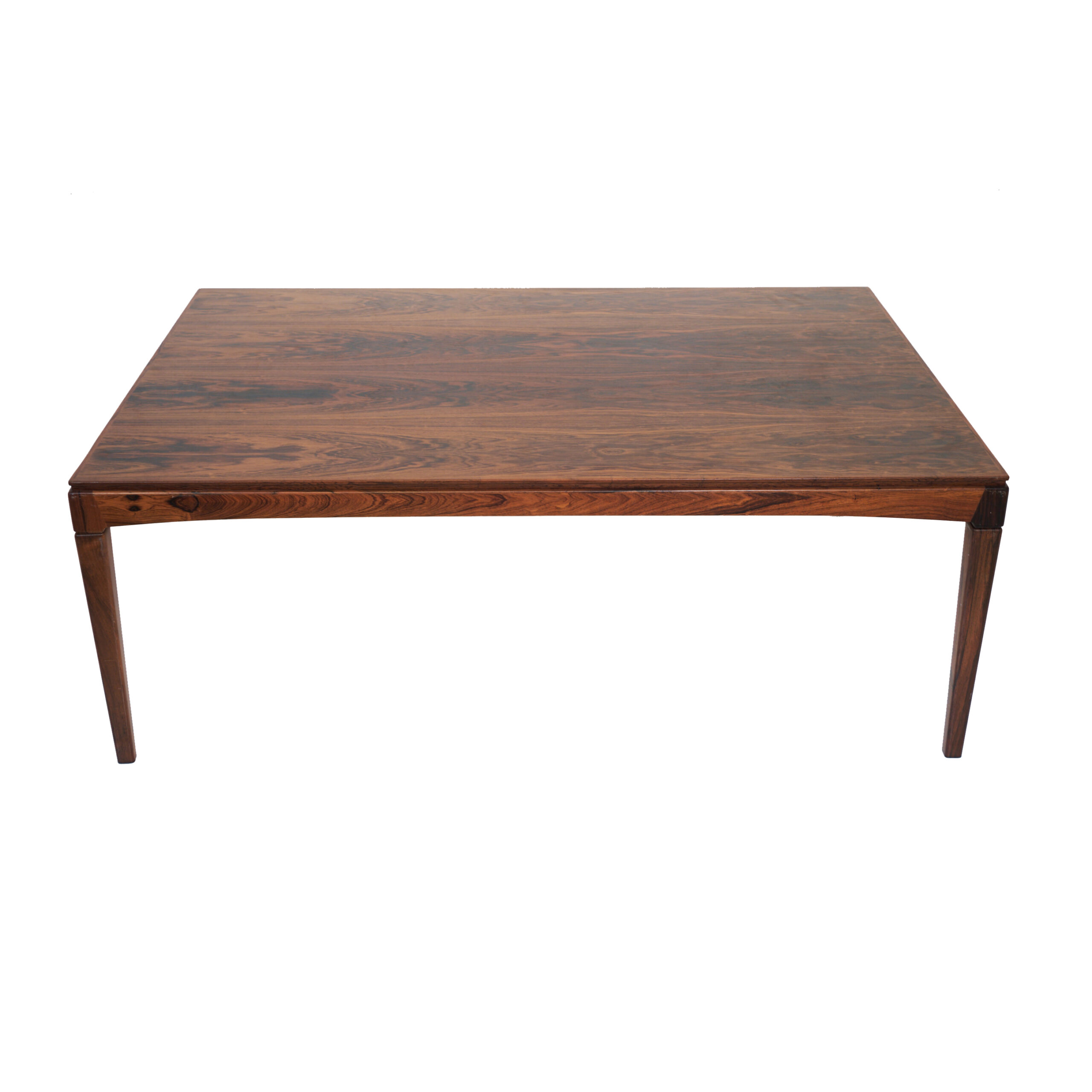 Large Danish Coffee Table in Brazilian Rosewood, 1960s