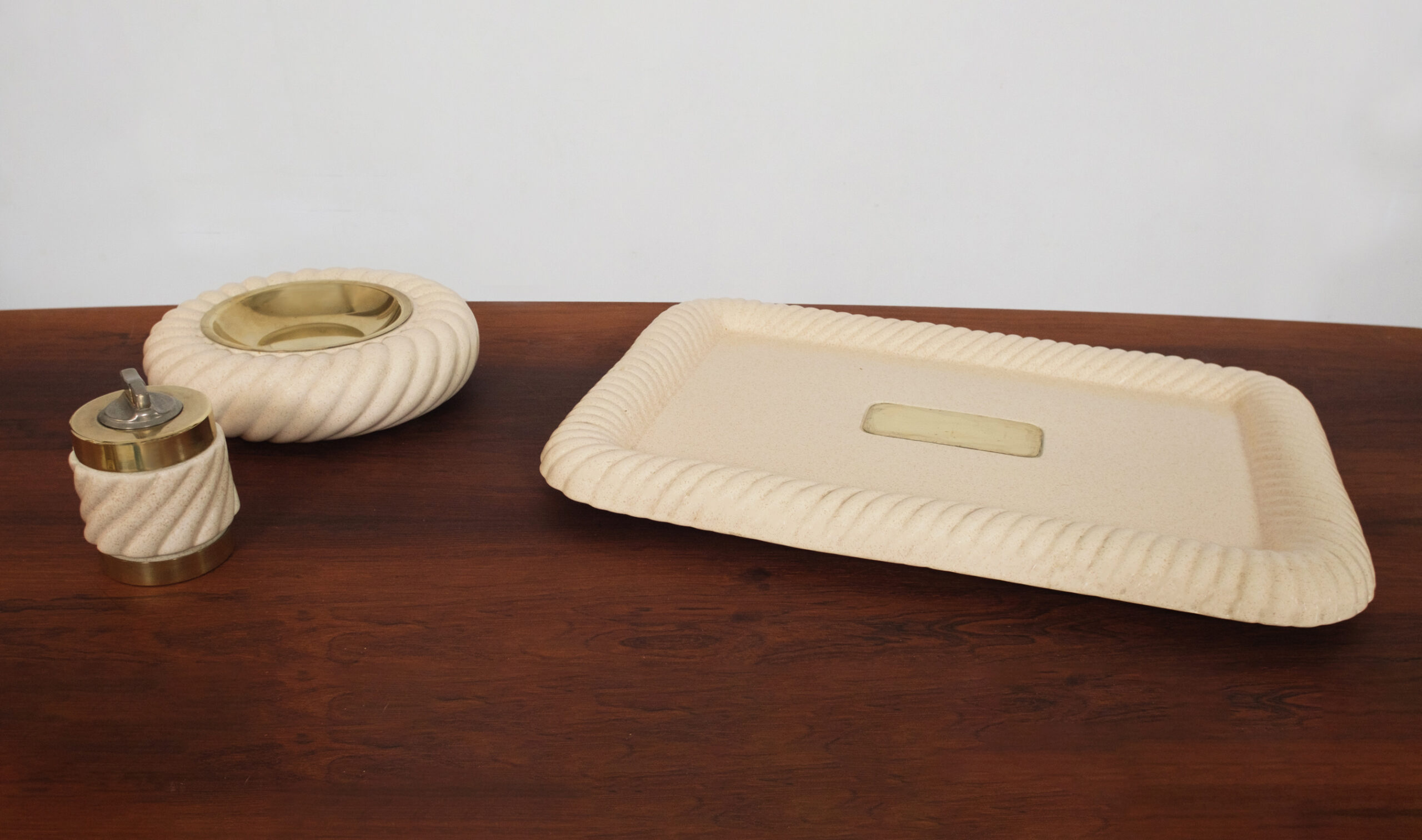 Tray & Lighter & Ashtray by tommaso Barbi