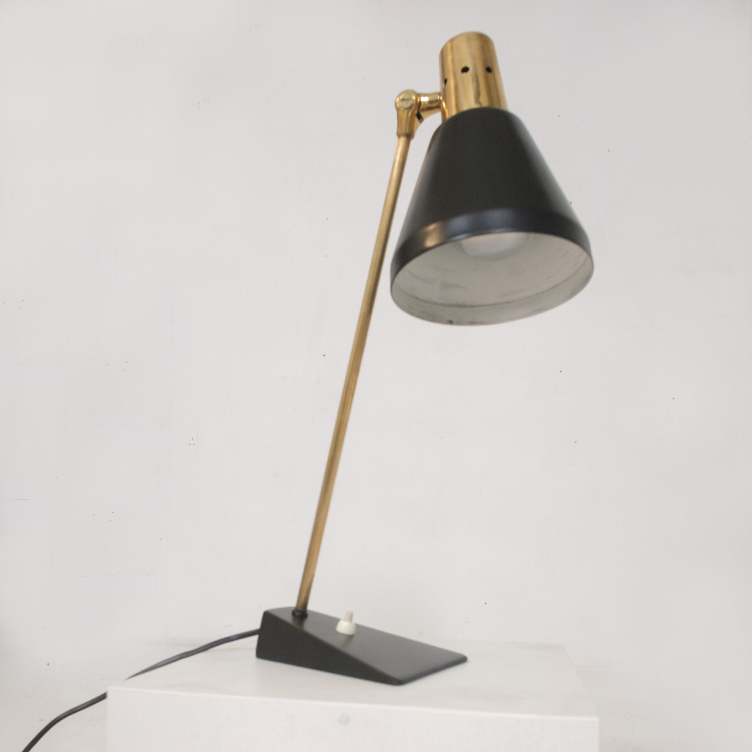 Brass; Lack desklamp